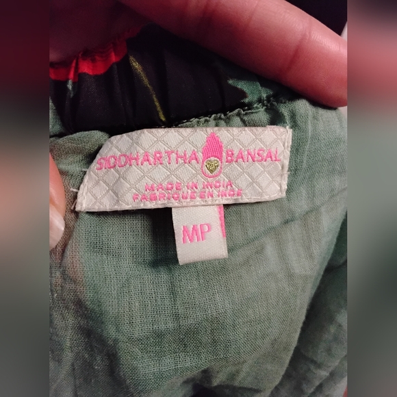 Siddhartha Bansal Off-The-Shoulder Dress Medium Petite - Picture 7 of 7